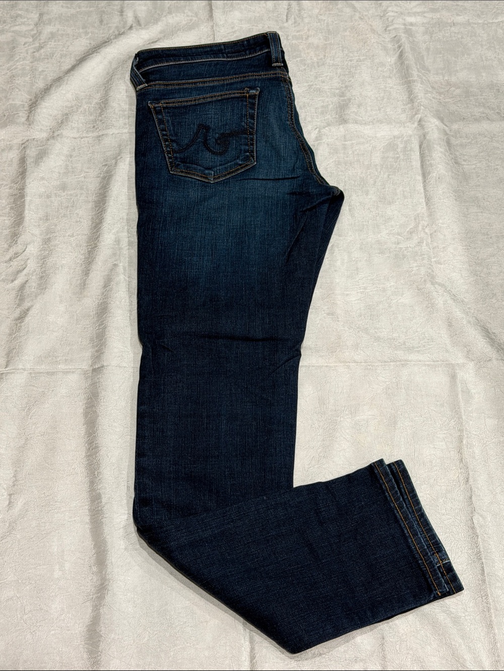 AG Adriano Goldschmied The Stilt Cigarette Leg Jeans Women’s 26R Dark Wash - Picture 9 of 10